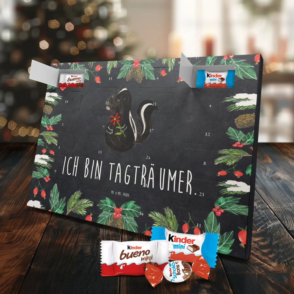 Chocolate advent calendar skunk flower wild animal, daydreamer, predator, dreamy, stink
