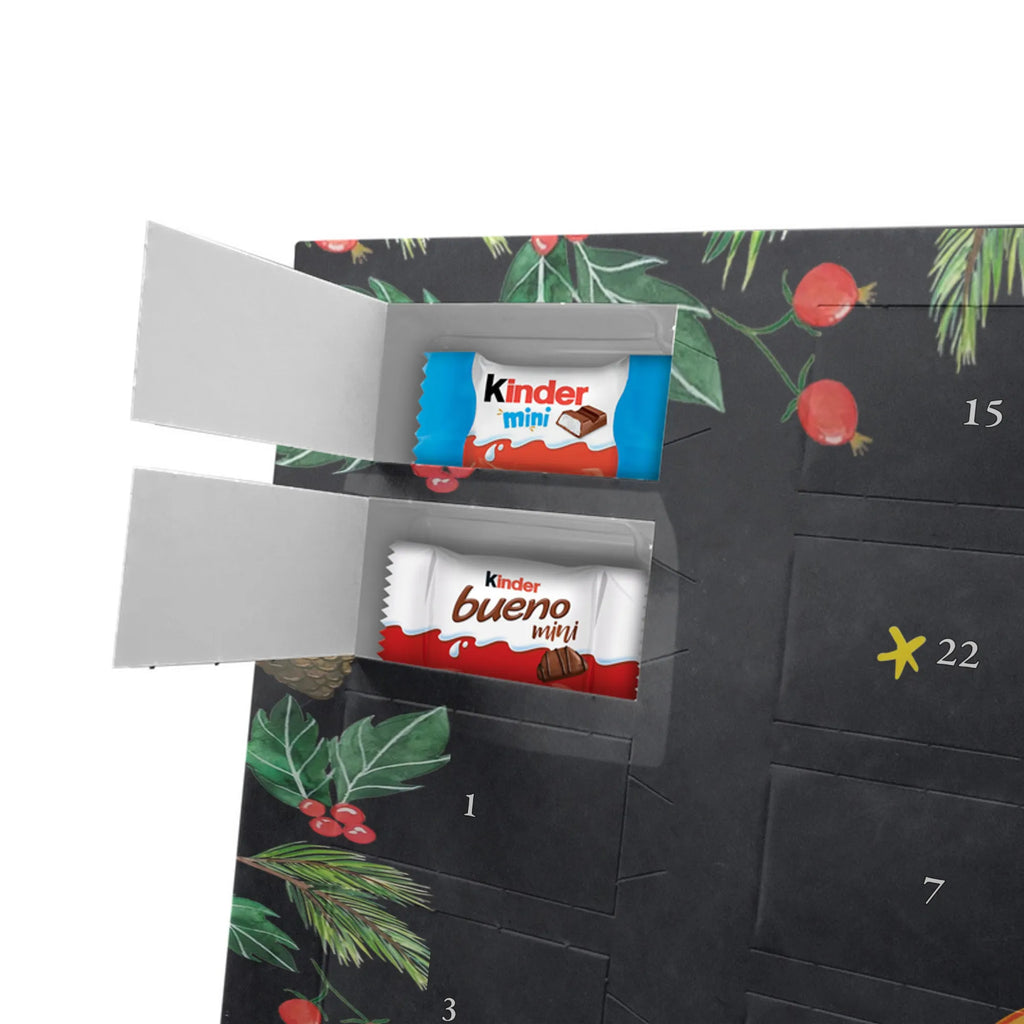 Chocolate advent calendar Fox Stars forest wildlife, clever as a fox, foxes, animal lover, Romance, Saying positive, words of consolation, Saying beautiful