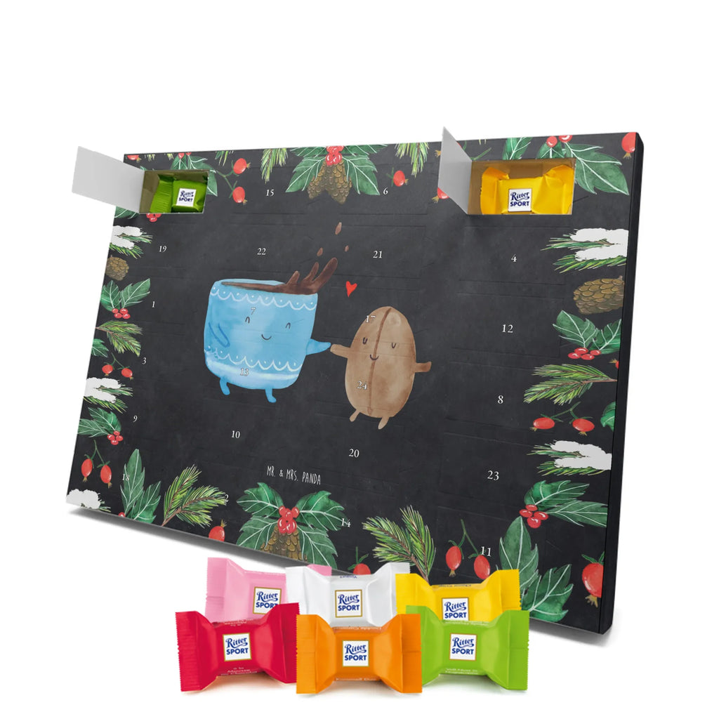 Chocolate advent calendar Coffee Bean gift ideas, gifts, cute, animal lover, funny sayings, small animals, cute animal motives, card, good mood, special gifts, hand drawn, pleasure, coffee bean, satisfaction