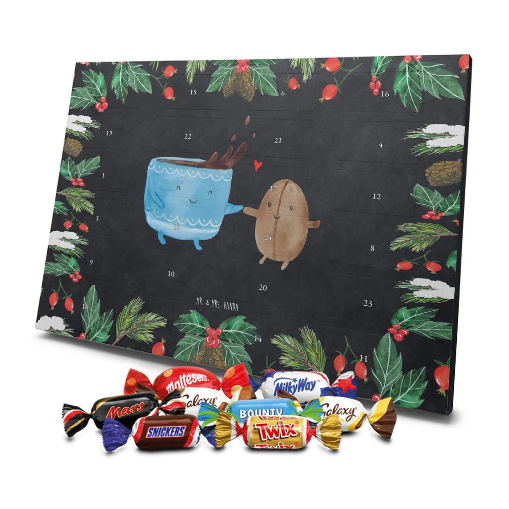 Chocolate advent calendar Coffee Bean gift ideas, gifts, small animals, good mood, cute, funny sayings, cute animal motives, hand drawn, special gifts, card, animal lover, pleasure, coffee bean, satisfaction