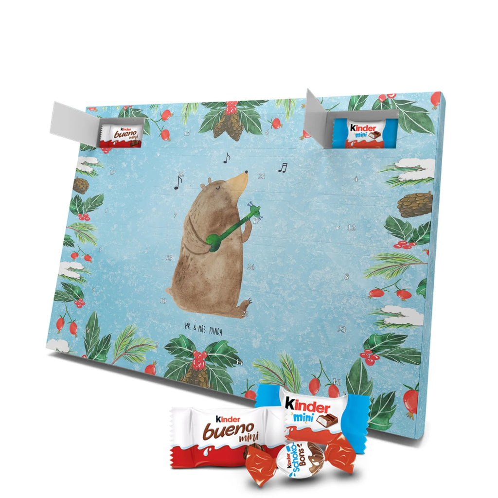 Chocolate advent calendar bear song cuddly toy, teddy bear, gift, saying, heart, woman, love song, girlfriend