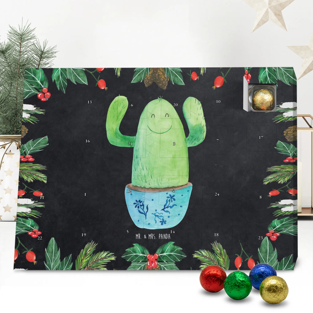 Chocolate advent calendar cactus happy cactus, cactuses, plants, small green cactus, cactus plant, cacti, child protection, colleague, friend, office life, new start, saying, education, mother
