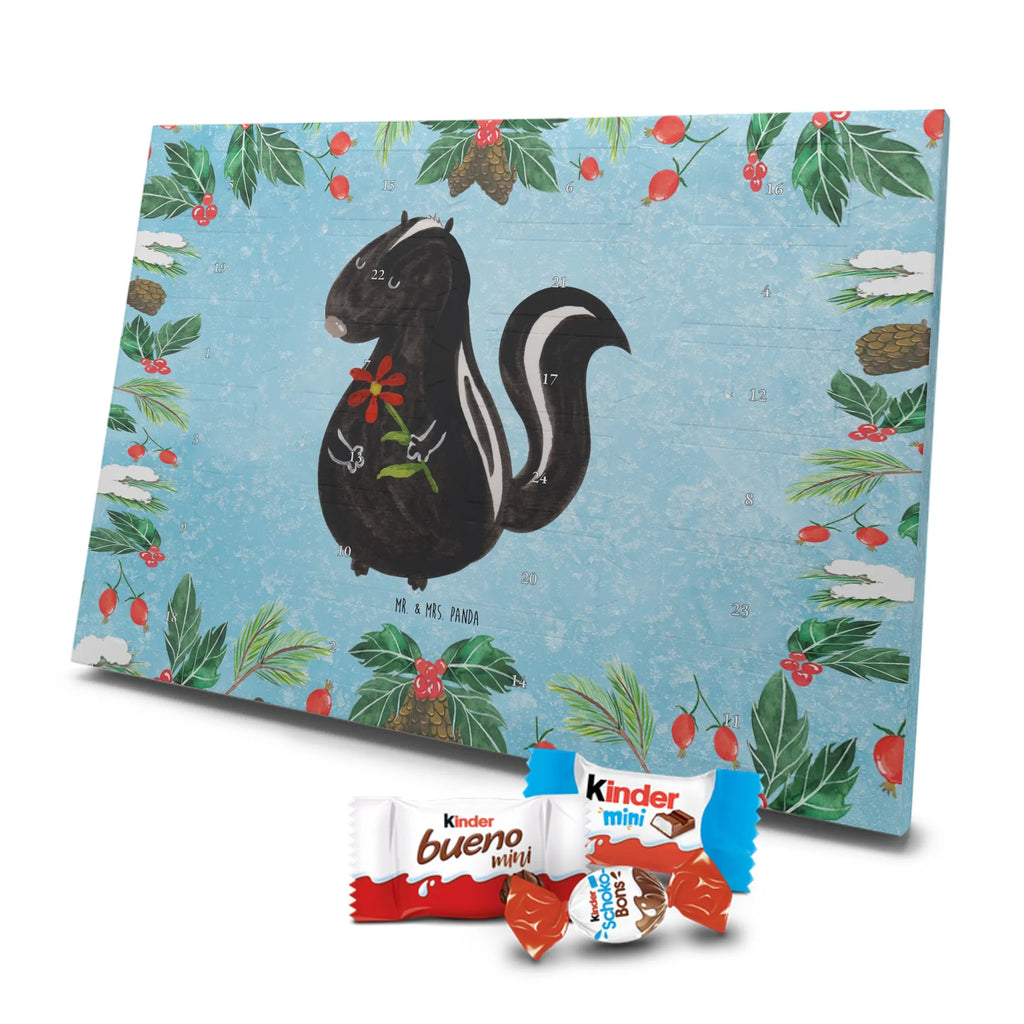 Chocolate advent calendar skunk flower wild animal, daydreamer, predator, dreamy, stink