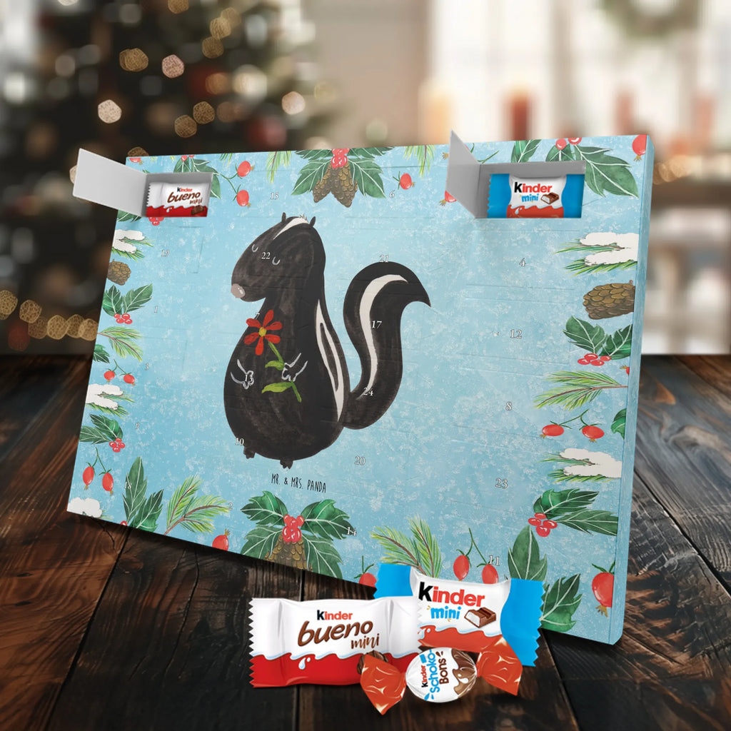 Chocolate advent calendar skunk flower wild animal, daydreamer, predator, dreamy, stink