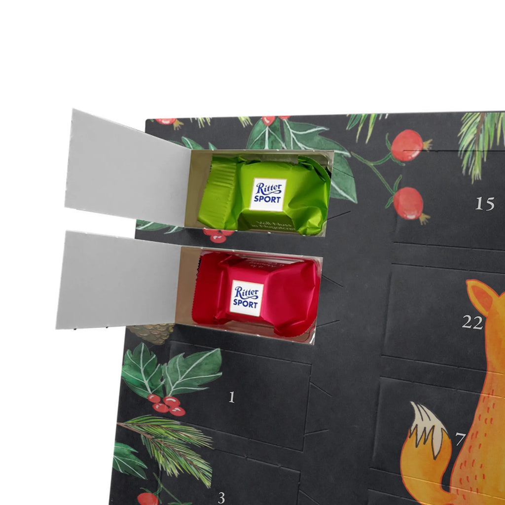Chocolate advent calendar foxes Love forest wildlife, clever as a fox, foxes, animal lover, fiancée, proof of love, marriage, wife, lovers, husband, boyfriend, couple, girlfriend