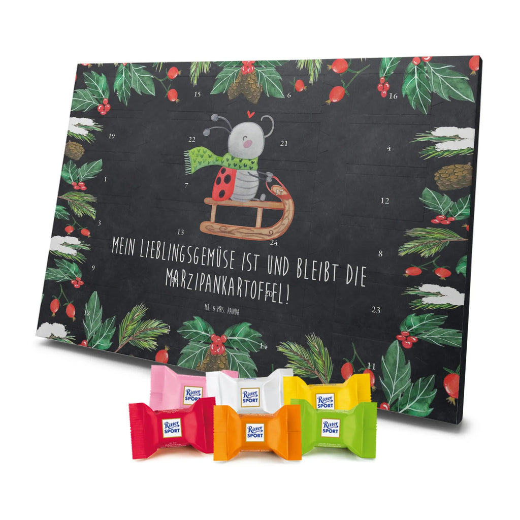 Chocolate advent calendar Smörle sledding snow, Christmas time