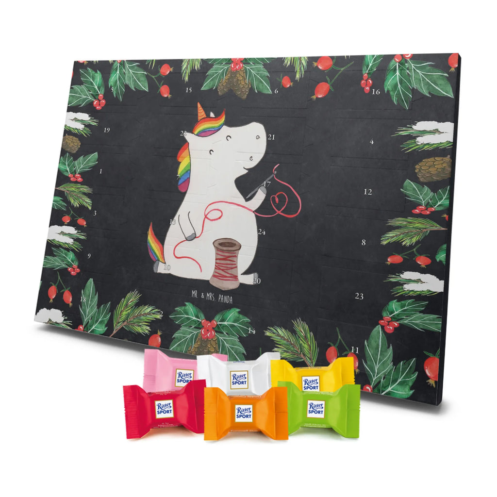 Chocolate advent calendar unicorn seamstress seamstress present, seamstress gift, crochet, tinkering, sewing room, knitting, sew, girlfriend