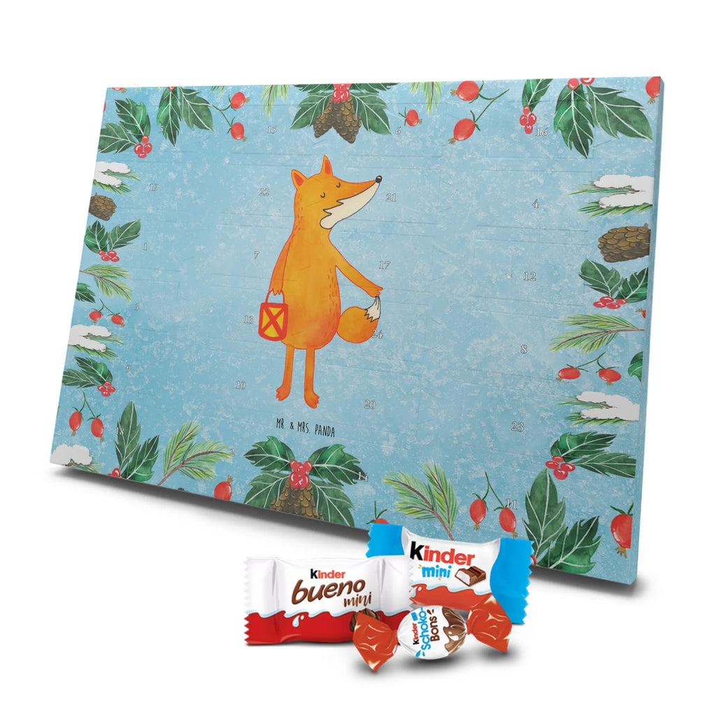 Chocolate advent calendar Fox Lantern forest wildlife, clever as a fox, foxes, animal lover, Lovesickness Spell, Cheer up, Saint Martin, Lantern, Caesar Otto Hugo Flaischlen, Lantern parade, Foxes, Spell comforting