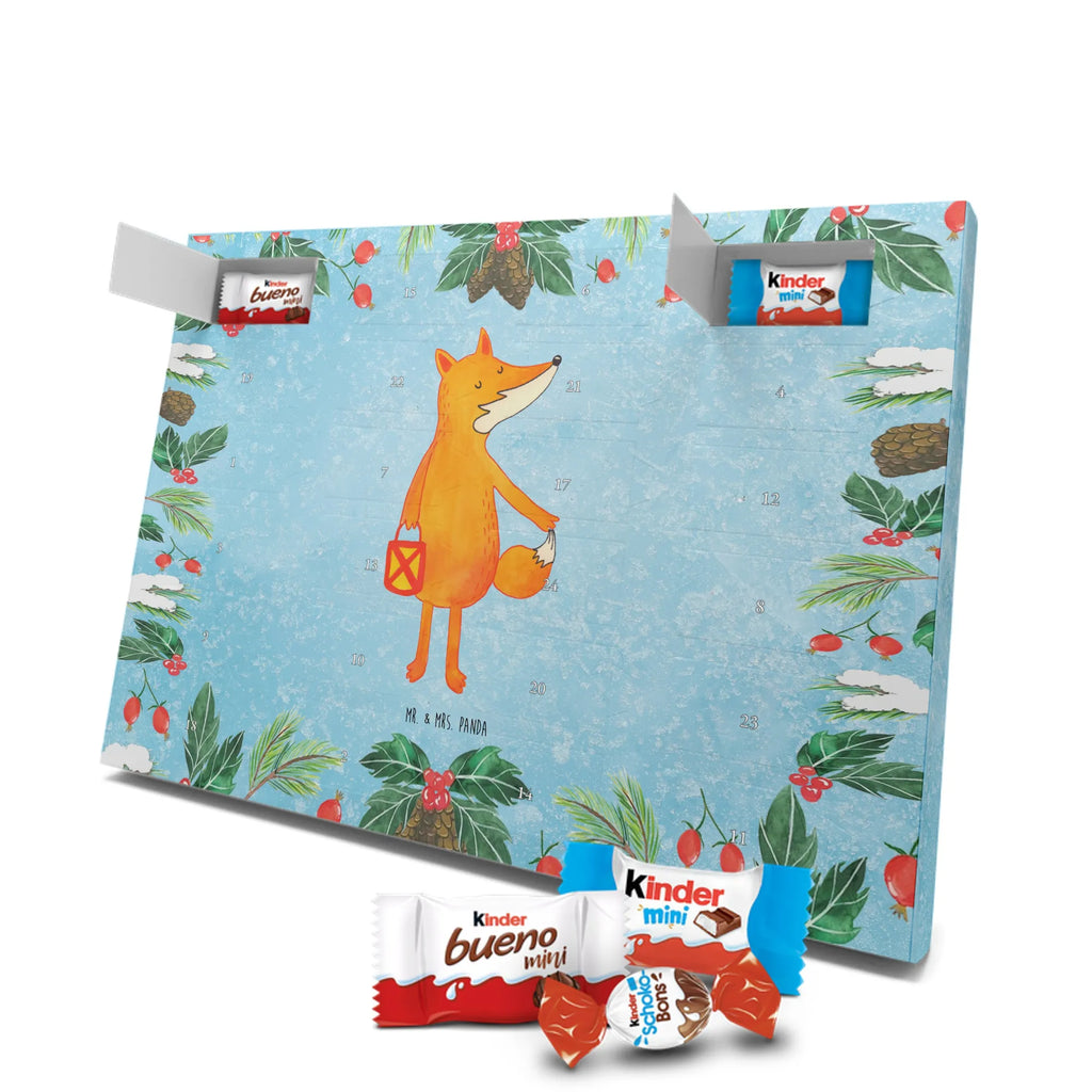 Chocolate advent calendar Fox Lantern forest wildlife, clever as a fox, foxes, animal lover, Lovesickness Spell, Cheer up, Saint Martin, Lantern, Caesar Otto Hugo Flaischlen, Lantern parade, Foxes, Spell comforting