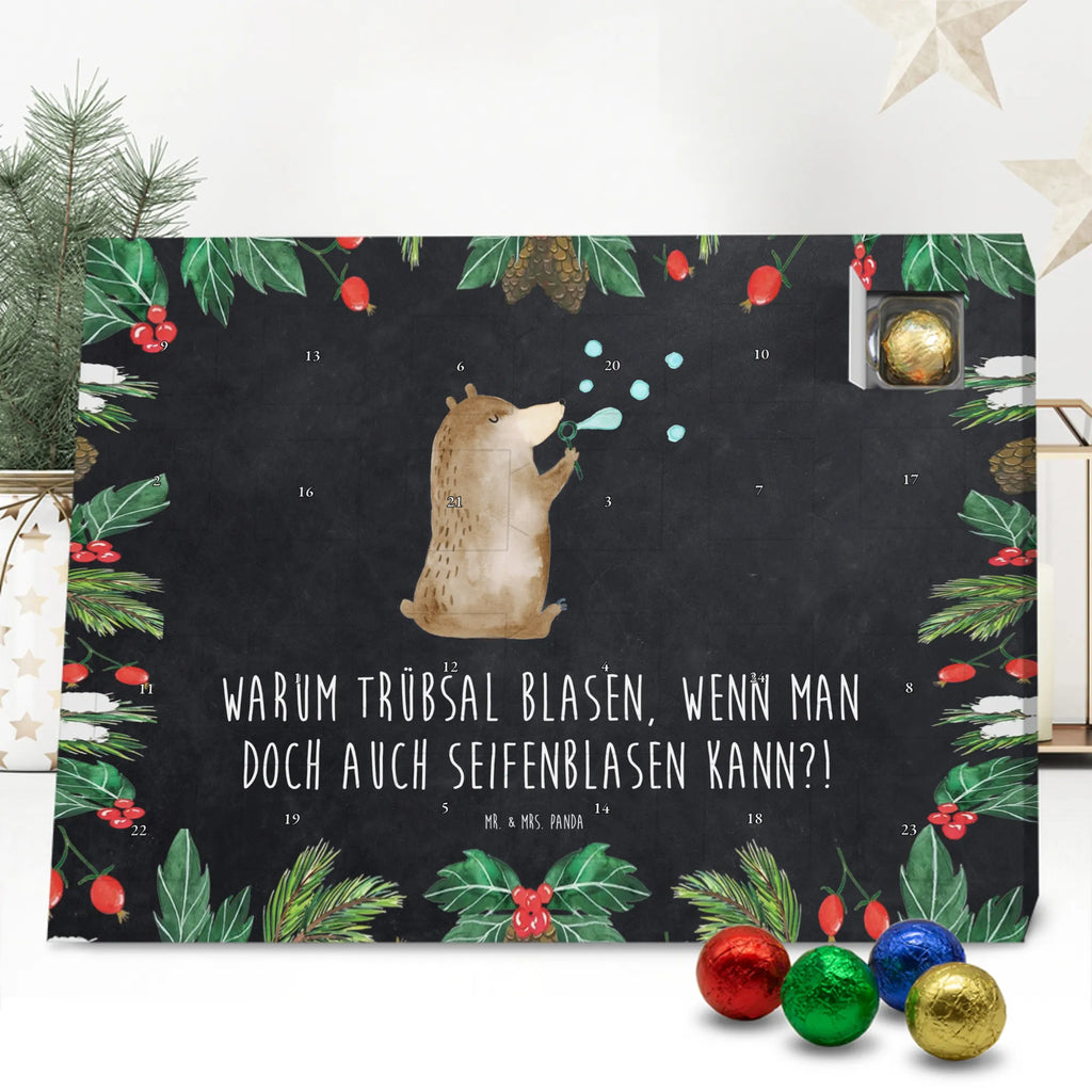 Chocolate advent calendar bear soap bubbles cuddly toy, teddy bear, Soap Bubbles Bear Funny Being Happy Sad Happy
