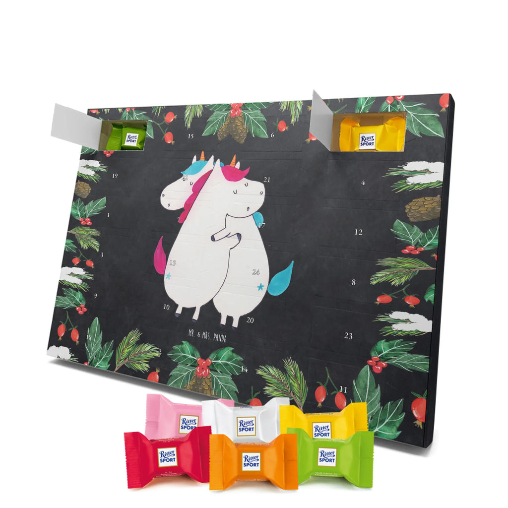 Chocolate advent calendar unicorns Embrace Siblings, Sisters, Girlfriends