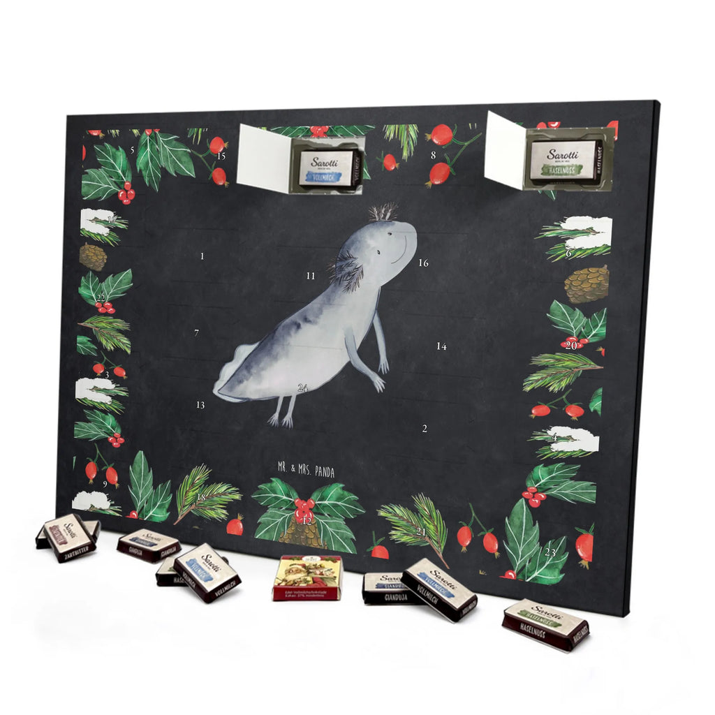 Chocolate advent calendar axolotl To swim Mexican walking fish, Axelotl, marine animals, salamander, amphibians, problems, solutions, tail