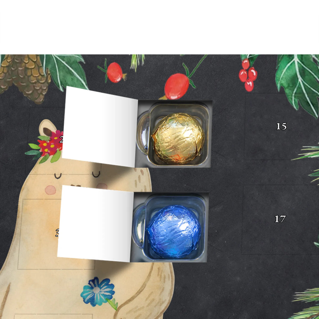 Chocolate advent calendar Bears with flower crown Father's Day, Mother's Day, child, bears, gift mommy. mother's day, best mommy, daughter, children, world best mommy, daughters, role model, favorite mommy, favorite person