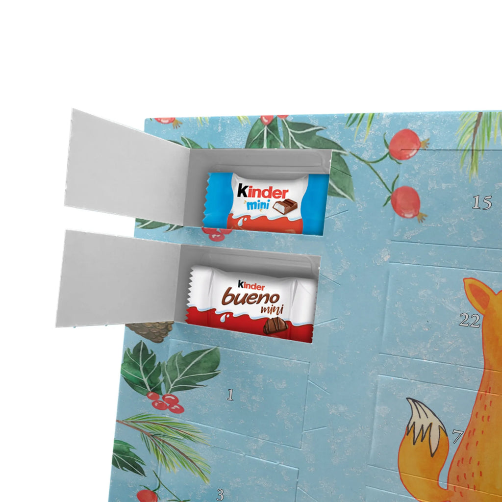 Chocolate advent calendar foxes Love forest wildlife, clever as a fox, foxes, animal lover, fiancée, proof of love, marriage, wife, lovers, husband, boyfriend, couple, girlfriend