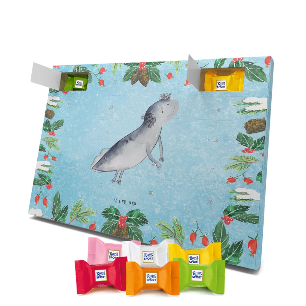 Chocolate advent calendar axolotl To swim Mexican walking fish, Axelotl, marine animals, salamander, amphibians, problems, solutions, tail