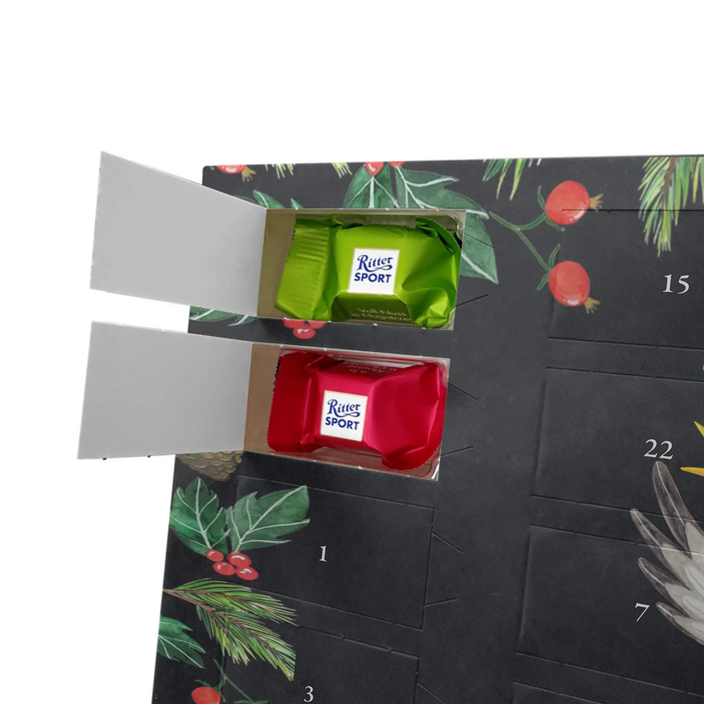 Chocolate advent calendar Crow sombrero gift ideas, gifts, small animals, good mood, cute, funny sayings, cute animal motives, hand drawn, special gifts, card, animal lover, Saying positive, Raven, Birds, Bird, Be happy, Magpie, Happiness Saying