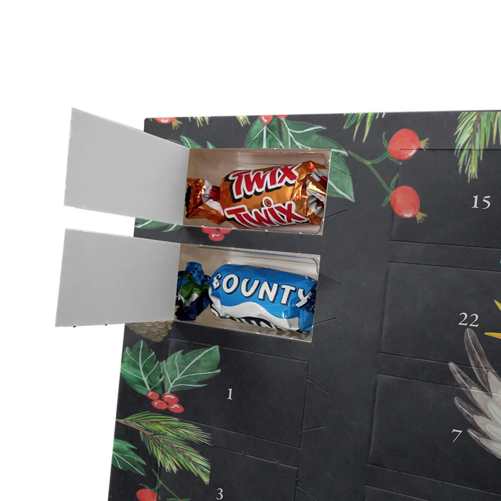 Chocolate advent calendar Crow sombrero gift ideas, gifts, small animals, good mood, cute, funny sayings, cute animal motives, hand drawn, special gifts, card, animal lover, Saying positive, Raven, Birds, Bird, Be happy, Magpie, Happiness Saying