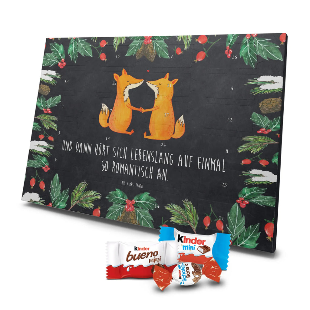 Chocolate advent calendar foxes Love forest wildlife, clever as a fox, foxes, animal lover, fiancée, proof of love, marriage, wife, lovers, husband, boyfriend, couple, girlfriend