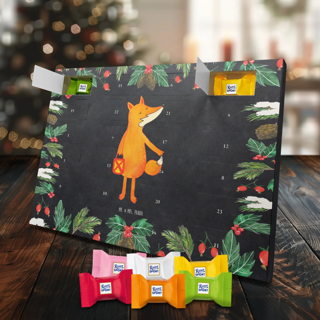 Chocolate advent calendar Fox Lantern forest wildlife, clever as a fox, foxes, animal lover, Lovesickness Spell, Cheer up, Saint Martin, Lantern, Caesar Otto Hugo Flaischlen, Lantern parade, Foxes, Spell comforting