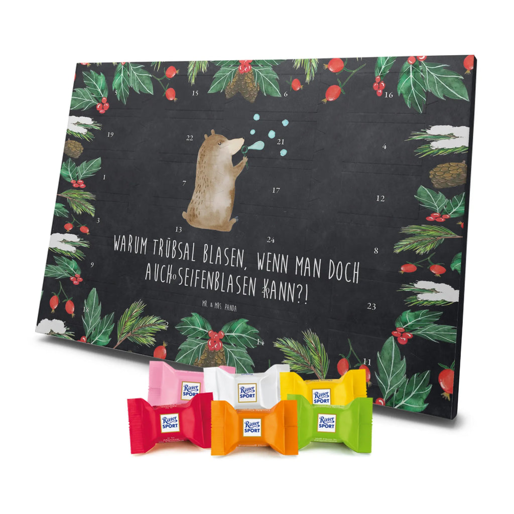 Chocolate advent calendar bear soap bubbles cuddly toy, teddy bear, Soap Bubbles Bear Funny Being Happy Sad Happy