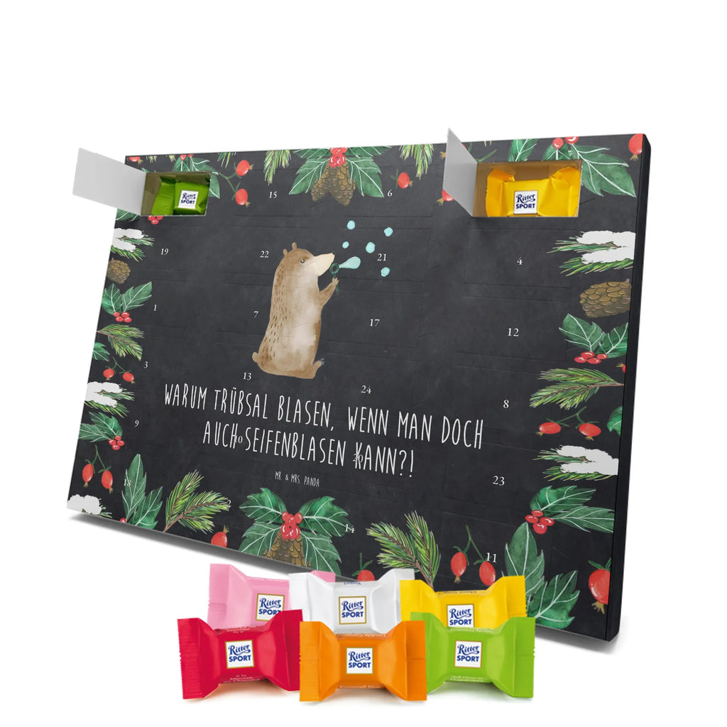 Chocolate advent calendar bear soap bubbles cuddly toy, teddy bear, Soap Bubbles Bear Funny Being Happy Sad Happy