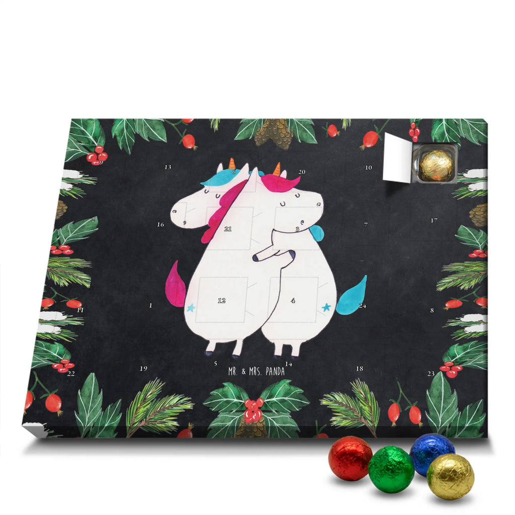 Chocolate advent calendar unicorns Embrace Siblings, Sisters, Girlfriends