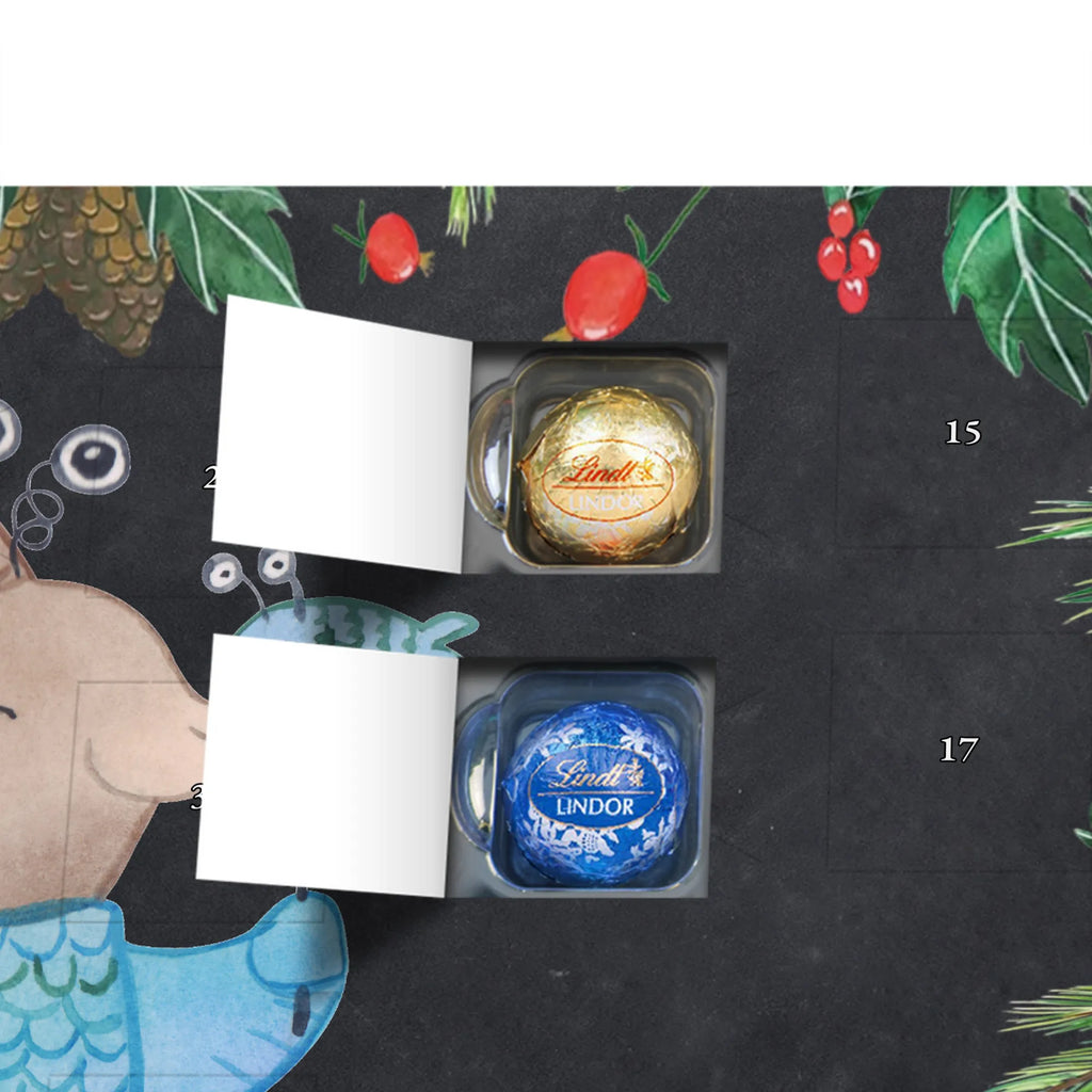 Chocolate advent calendar Fish Astrology birthdays, astrology, date of birth, month of birth, constellations