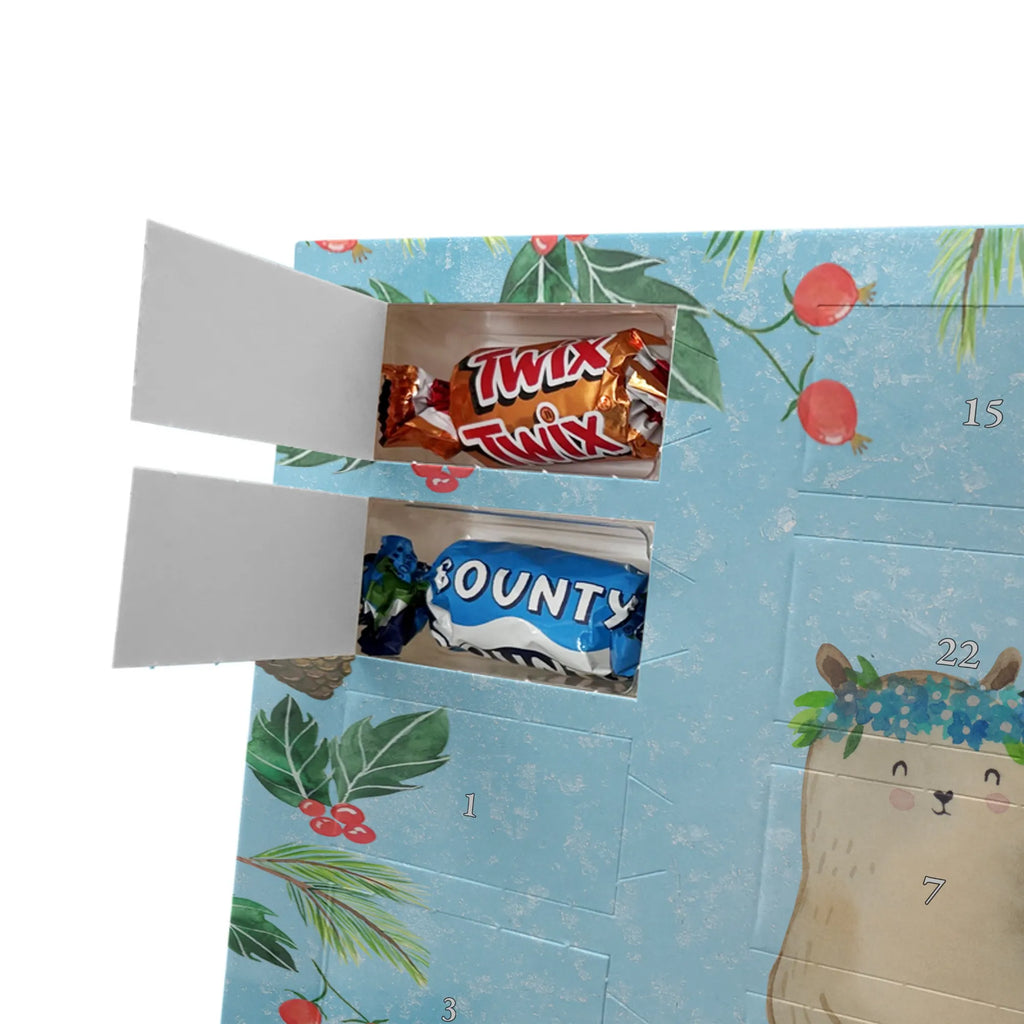 Chocolate advent calendar Bears with flower crown Father's Day, Mother's Day, child, bears, gift mommy. mother's day, best mommy, daughter, children, world best mommy, daughters, role model, favorite mommy, favorite person