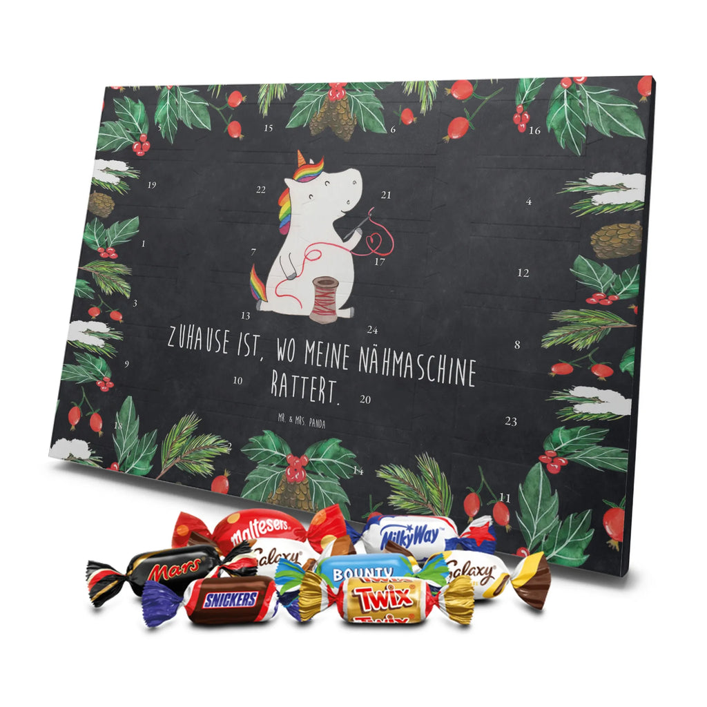 Chocolate advent calendar unicorn seamstress seamstress present, seamstress gift, crochet, tinkering, sewing room, knitting, sew, girlfriend