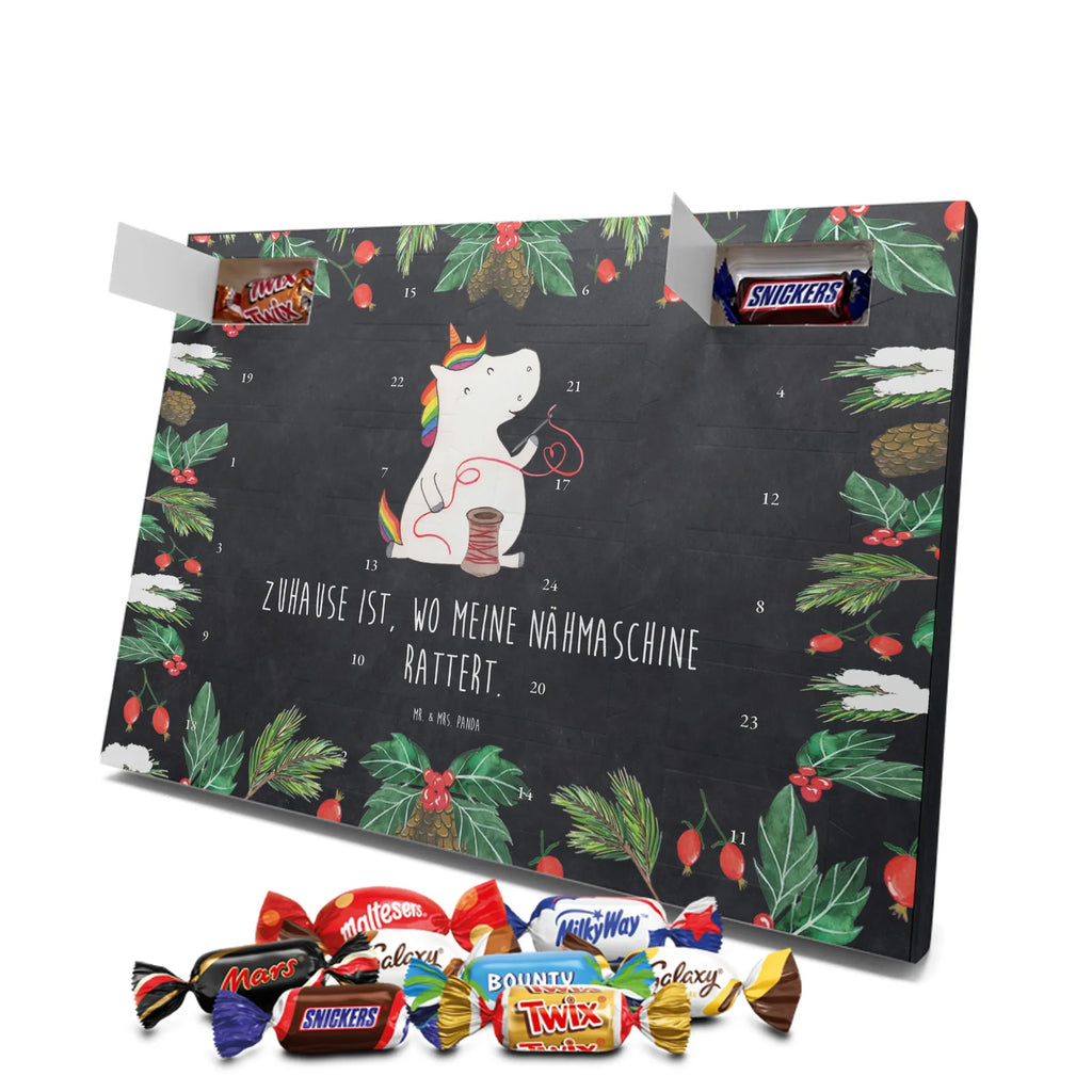 Chocolate advent calendar unicorn seamstress seamstress present, seamstress gift, crochet, tinkering, sewing room, knitting, sew, girlfriend