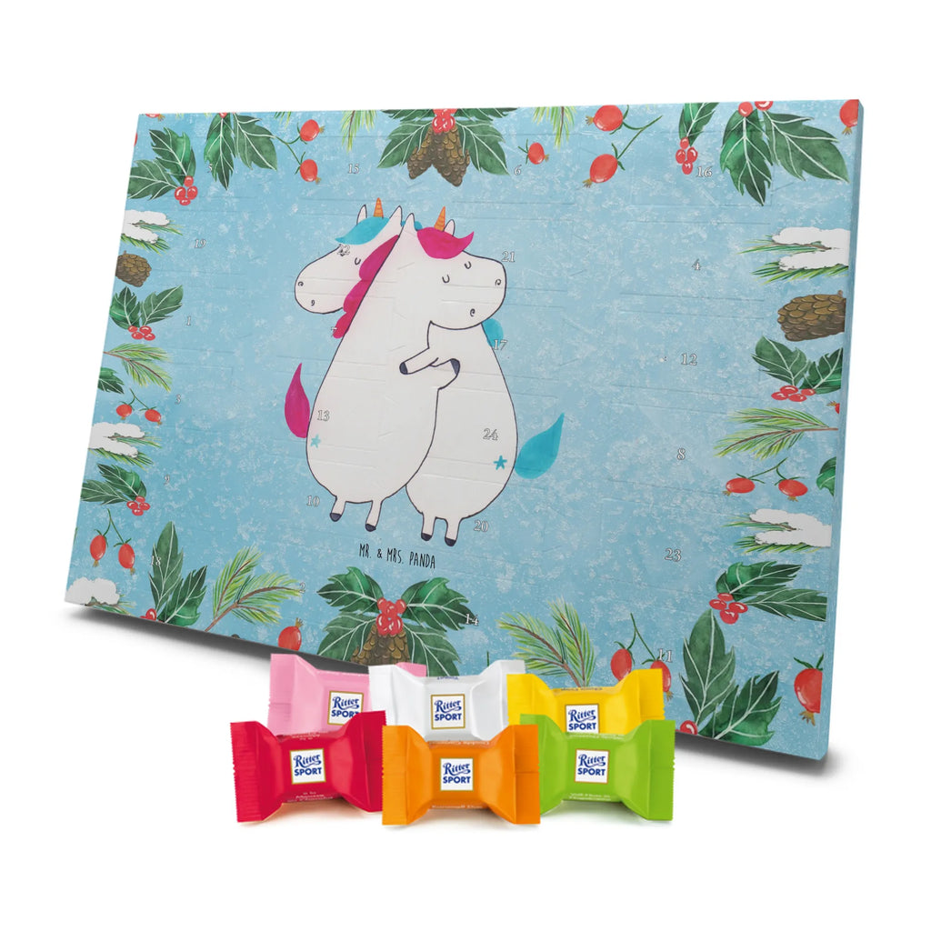 Chocolate advent calendar unicorns Embrace Siblings, Sisters, Girlfriends