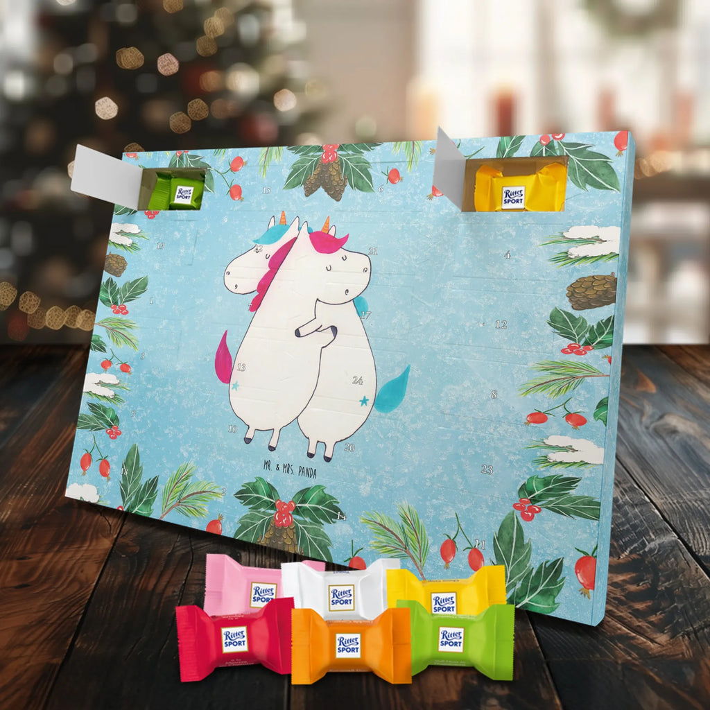 Chocolate advent calendar unicorns Embrace Siblings, Sisters, Girlfriends