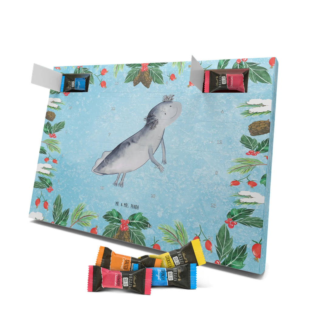 Chocolate advent calendar axolotl To swim Mexican walking fish, Axelotl, marine animals, salamander, amphibians, problems, solutions, tail