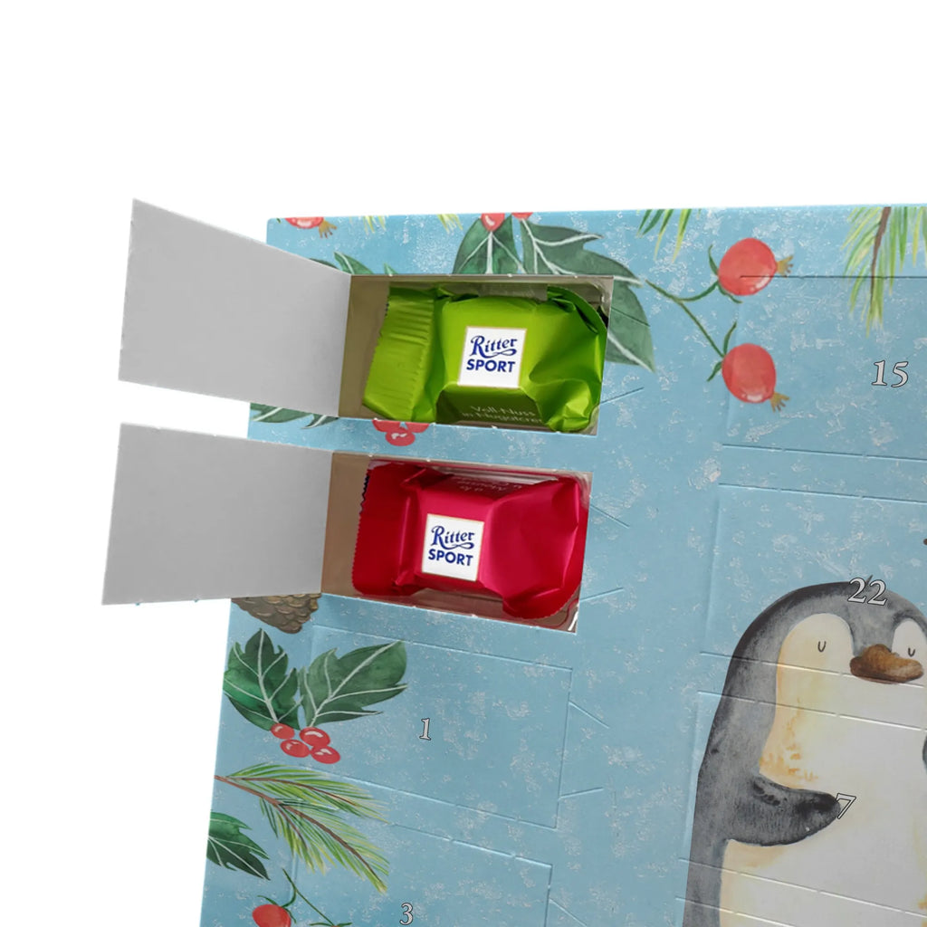 Chocolate advent calendar Penguin surfer North Pole, Penguins, waves, surfing, wave riding, holidays, penguins, surfers