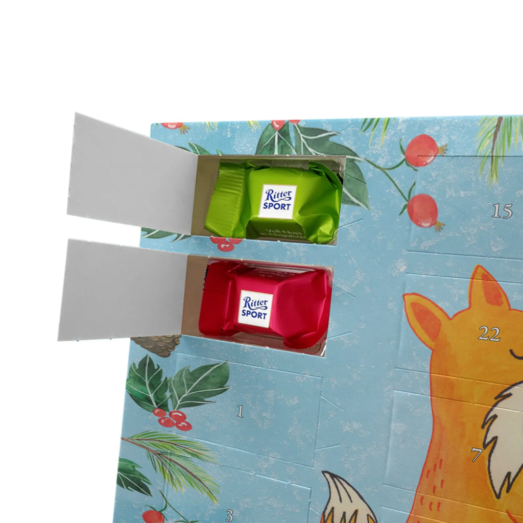 Chocolate advent calendar foxes Love forest wildlife, clever as a fox, foxes, animal lover, fiancée, proof of love, marriage, wife, lovers, husband, boyfriend, couple, girlfriend