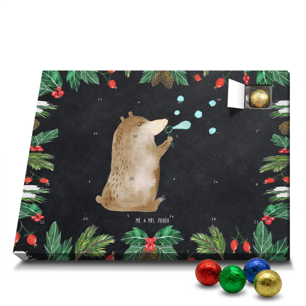 Chocolate advent calendar bear soap bubbles cuddly toy, teddy bear, Soap Bubbles Bear Funny Being Happy Sad Happy