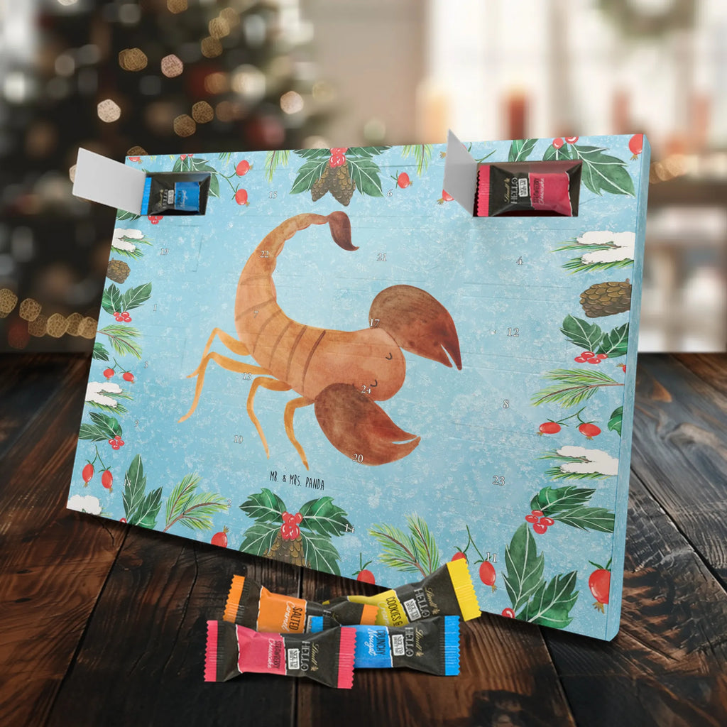 Chocolate advent calendar Star sign Scorpio date of birth, month of birth, constellations, birthdays, astrology, birthday october, scorpion gift, scorpion star sign, scorpions, gift october, birthday november, gift november