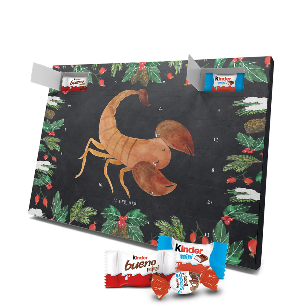 Chocolate advent calendar Star sign Scorpio date of birth, month of birth, constellations, birthdays, astrology, birthday october, scorpion gift, scorpion star sign, scorpions, gift october, birthday november, gift november