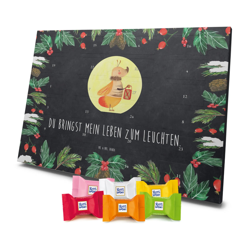 Chocolate advent calendar Firefly gift ideas, gifts, small animals, good mood, cute, funny sayings, cute animal motives, hand drawn, special gifts, card, animal lover, magic, glow, love saying, proof of love, anniversary, butterfly, glowworm, favourite person, marriage proposal