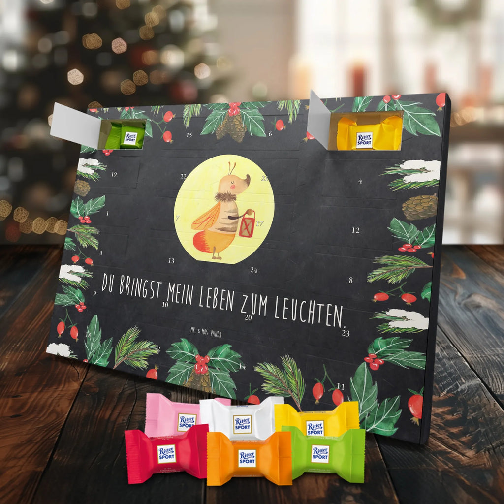 Chocolate advent calendar Firefly gift ideas, gifts, small animals, good mood, cute, funny sayings, cute animal motives, hand drawn, special gifts, card, animal lover, magic, glow, love saying, proof of love, anniversary, butterfly, glowworm, favourite person, marriage proposal