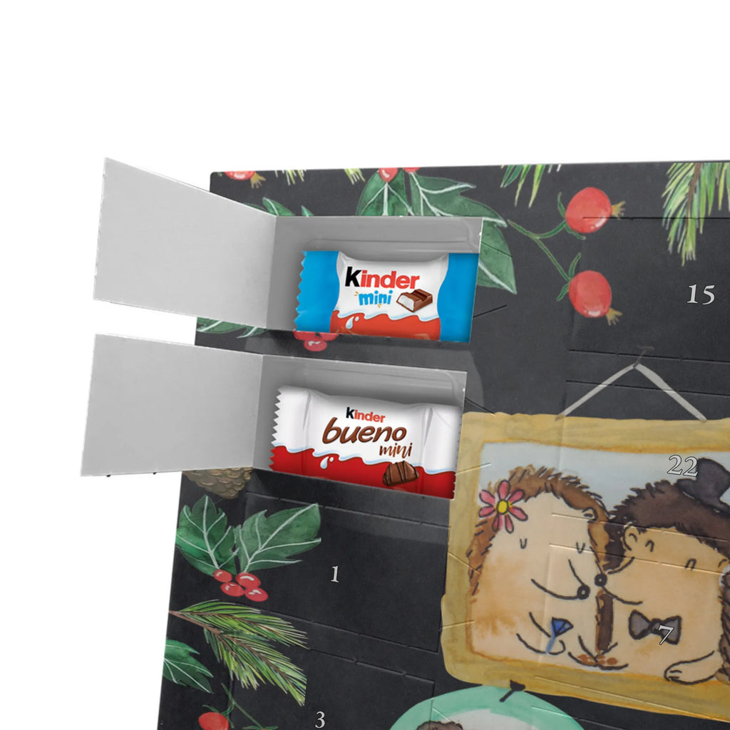Chocolate advent calendar Hedgehog family Father's Day, Mother's Day, hedgehogs, pictures, solidarity, mum