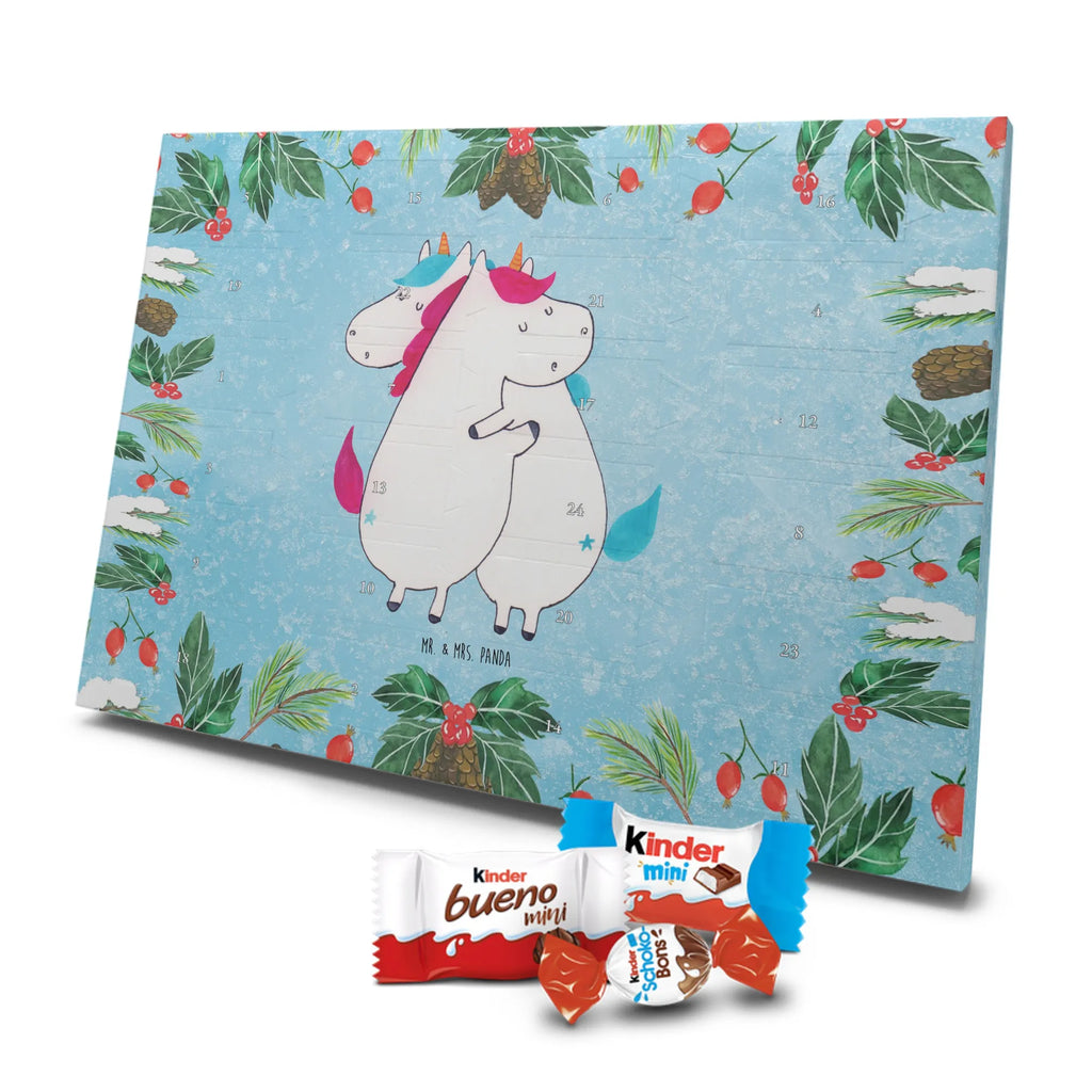 Chocolate advent calendar unicorns Embrace Siblings, Sisters, Girlfriends