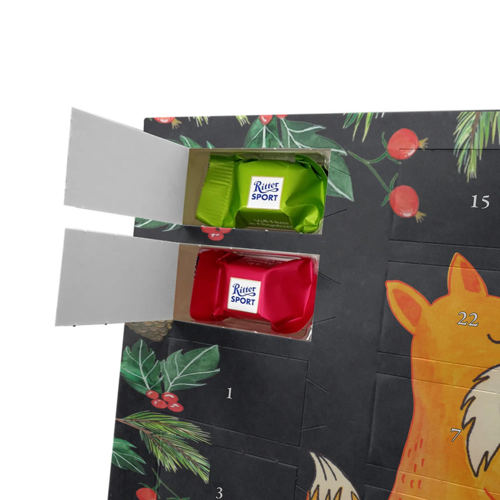 Chocolate advent calendar foxes Love forest wildlife, clever as a fox, foxes, animal lover, fiancée, proof of love, marriage, wife, lovers, husband, boyfriend, couple, girlfriend