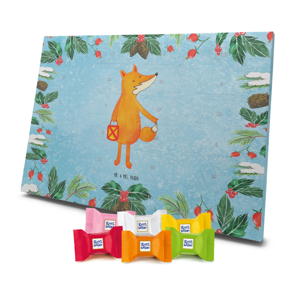 Chocolate advent calendar Fox Lantern forest wildlife, clever as a fox, foxes, animal lover, Lovesickness Spell, Cheer up, Saint Martin, Lantern, Caesar Otto Hugo Flaischlen, Lantern parade, Foxes, Spell comforting