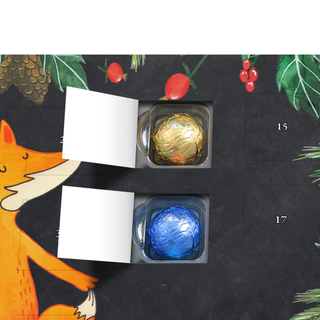 Chocolate advent calendar Fox Lantern forest wildlife, clever as a fox, foxes, animal lover, Lovesickness Spell, Cheer up, Saint Martin, Lantern, Caesar Otto Hugo Flaischlen, Lantern parade, Foxes, Spell comforting