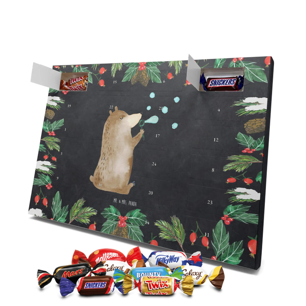 Chocolate advent calendar bear soap bubbles cuddly toy, teddy bear, Soap Bubbles Bear Funny Being Happy Sad Happy