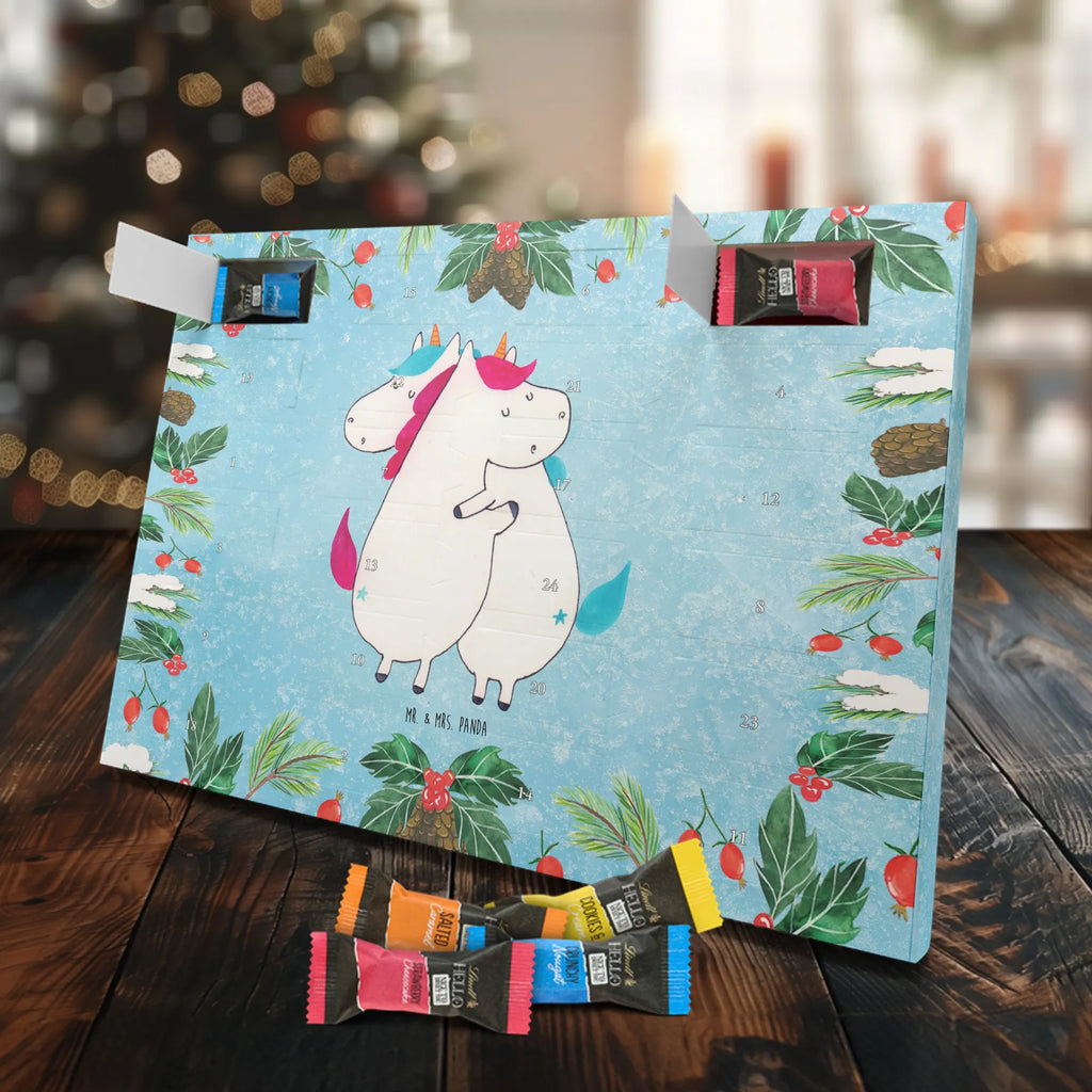 Chocolate advent calendar unicorns Embrace Siblings, Sisters, Girlfriends