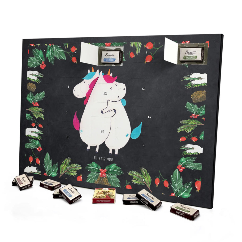 Chocolate advent calendar unicorns Embrace Siblings, Sisters, Girlfriends