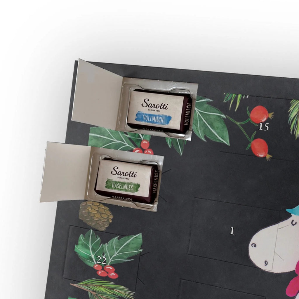 Chocolate advent calendar unicorns Embrace Siblings, Sisters, Girlfriends