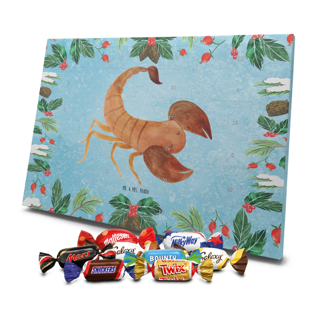 Chocolate advent calendar Star sign Scorpio date of birth, month of birth, constellations, birthdays, astrology, birthday october, scorpion gift, scorpion star sign, scorpions, gift october, birthday november, gift november